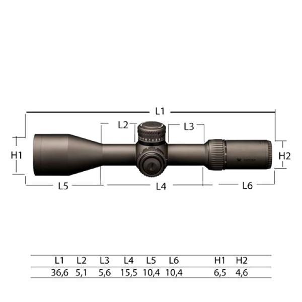 Vortex Razor HD GEN II 4.5-27x56 FFP, EBR-7C (MOA) - Zielfernrohr