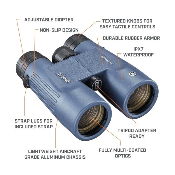 Bushnell H2O 10x42 Blue - Fernglas