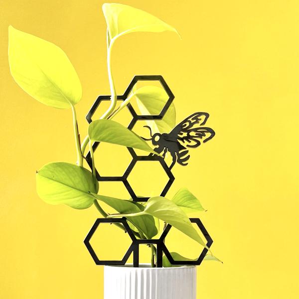 Bij als plantenstaken - METALBIRD