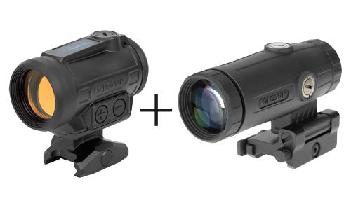 Tir & chasse Holosun Pack ARO EVO + Magnifier HM3X - Point Rouge