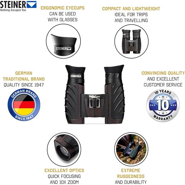 Steiner Safari Ultrasharp 10x26 - TWEEDEHANDS
